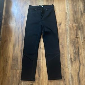 Everlane High Rise Slim Straight